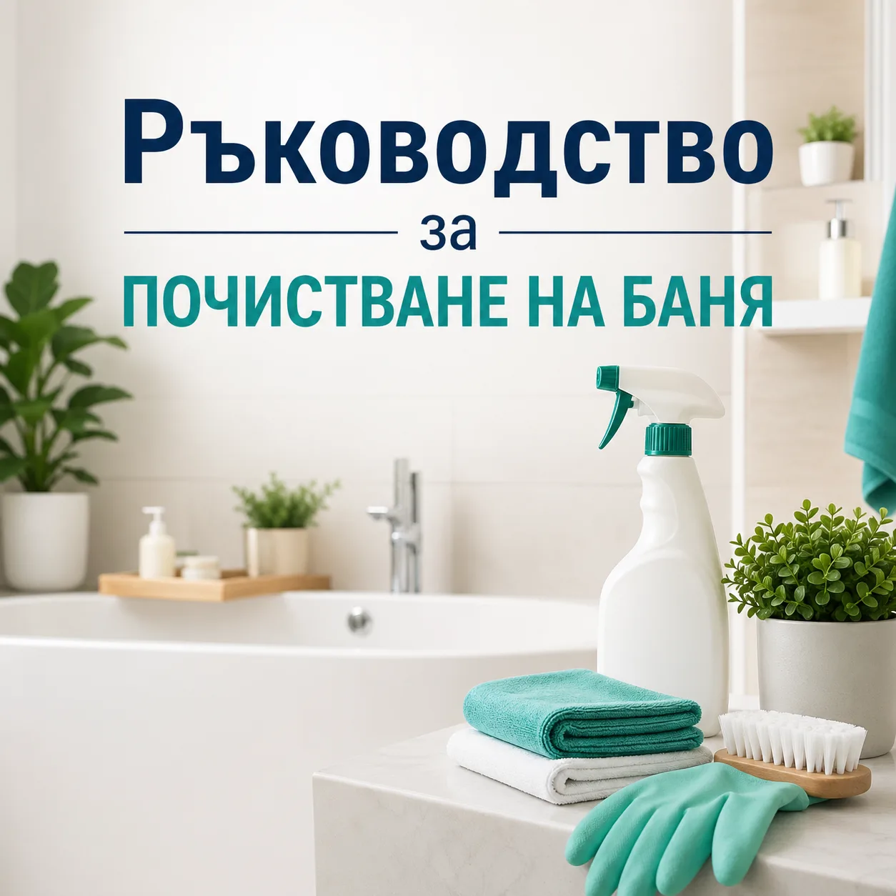 Как да почистите банята си: Пълно ръководство