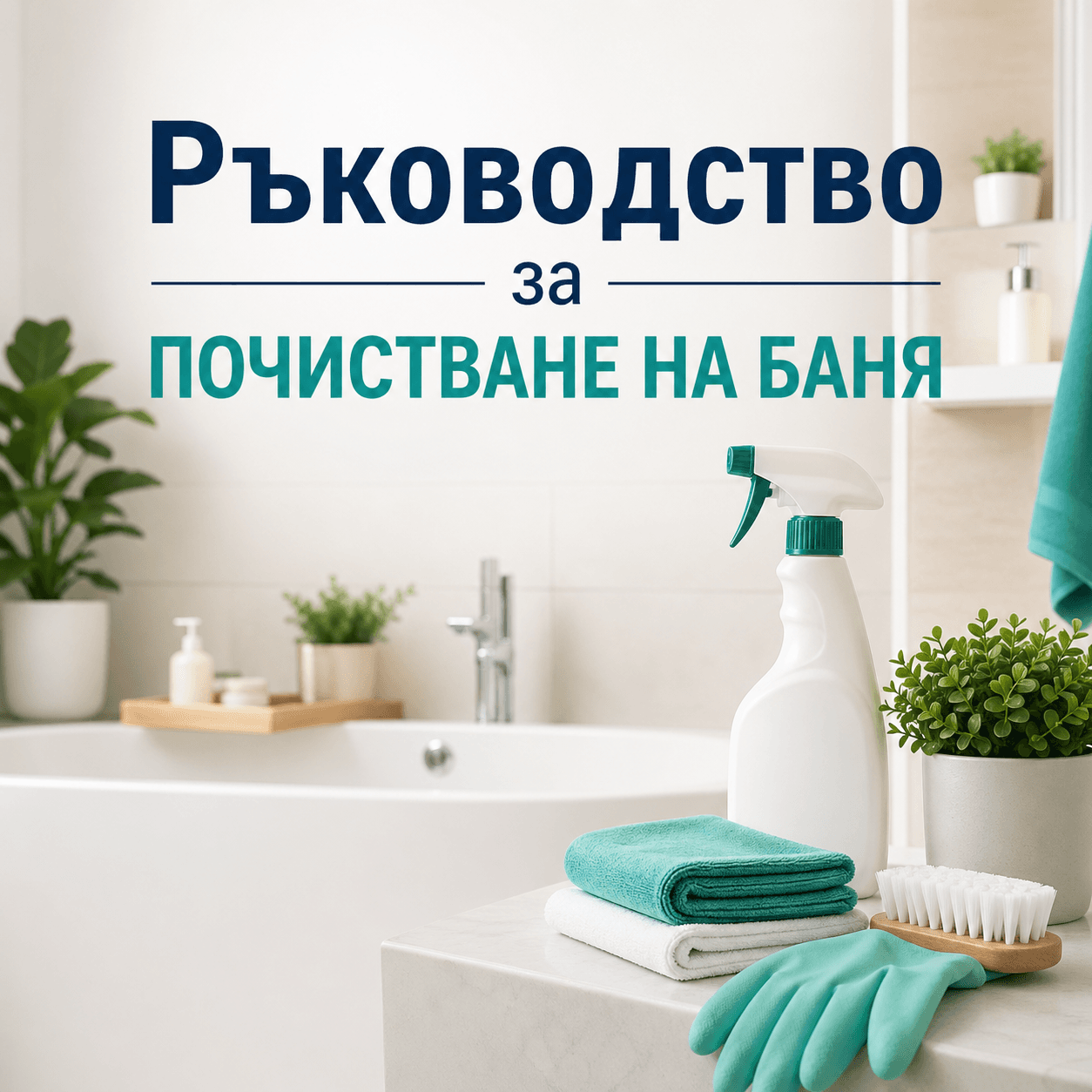 Как да почистите банята си: Пълно ръководство